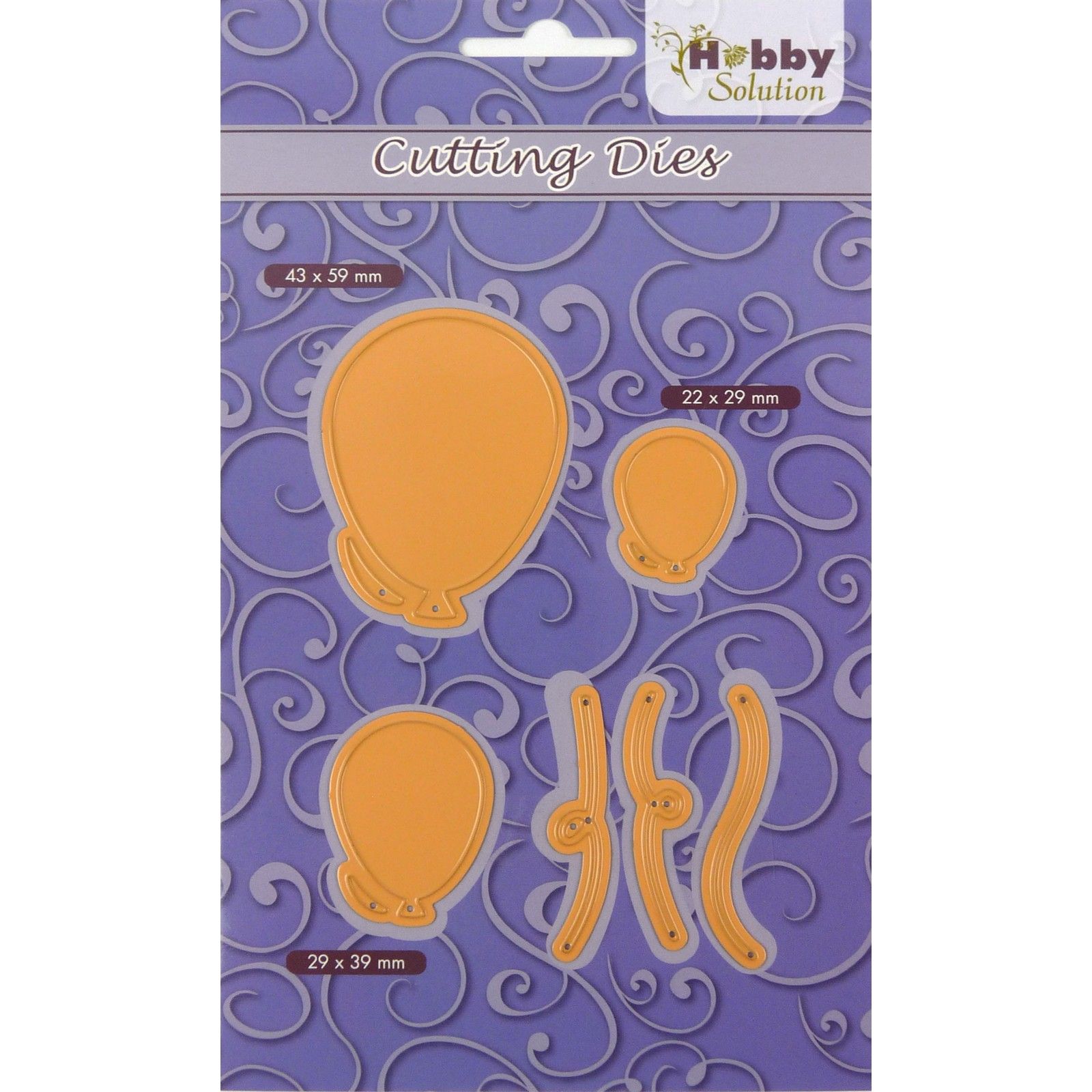 Hobby Solution • Dies Balloons max. Size 43x59mm