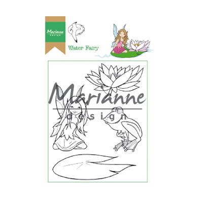 Marianne Design • Clear stempels Hetty's Water fee