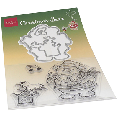 Marianne Design • Clear stamps Hetty's christmas bear