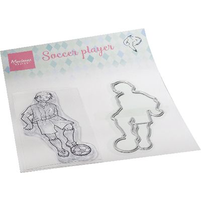 Marianne Design • Clear Stamps Joueur de football de Hetty