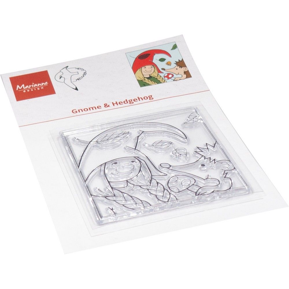 Marianne Design • Clear Stamps Hetty's Gnome & Hedgehog