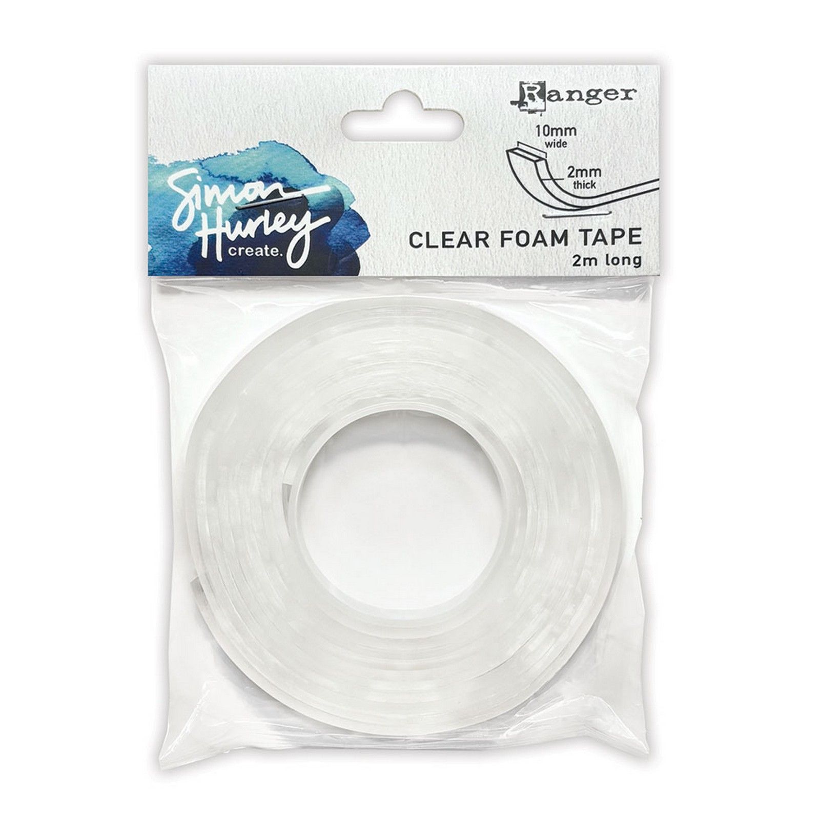 Ranger • Simon Hurley Create. Clear Foam Double Stick Tape 10mm