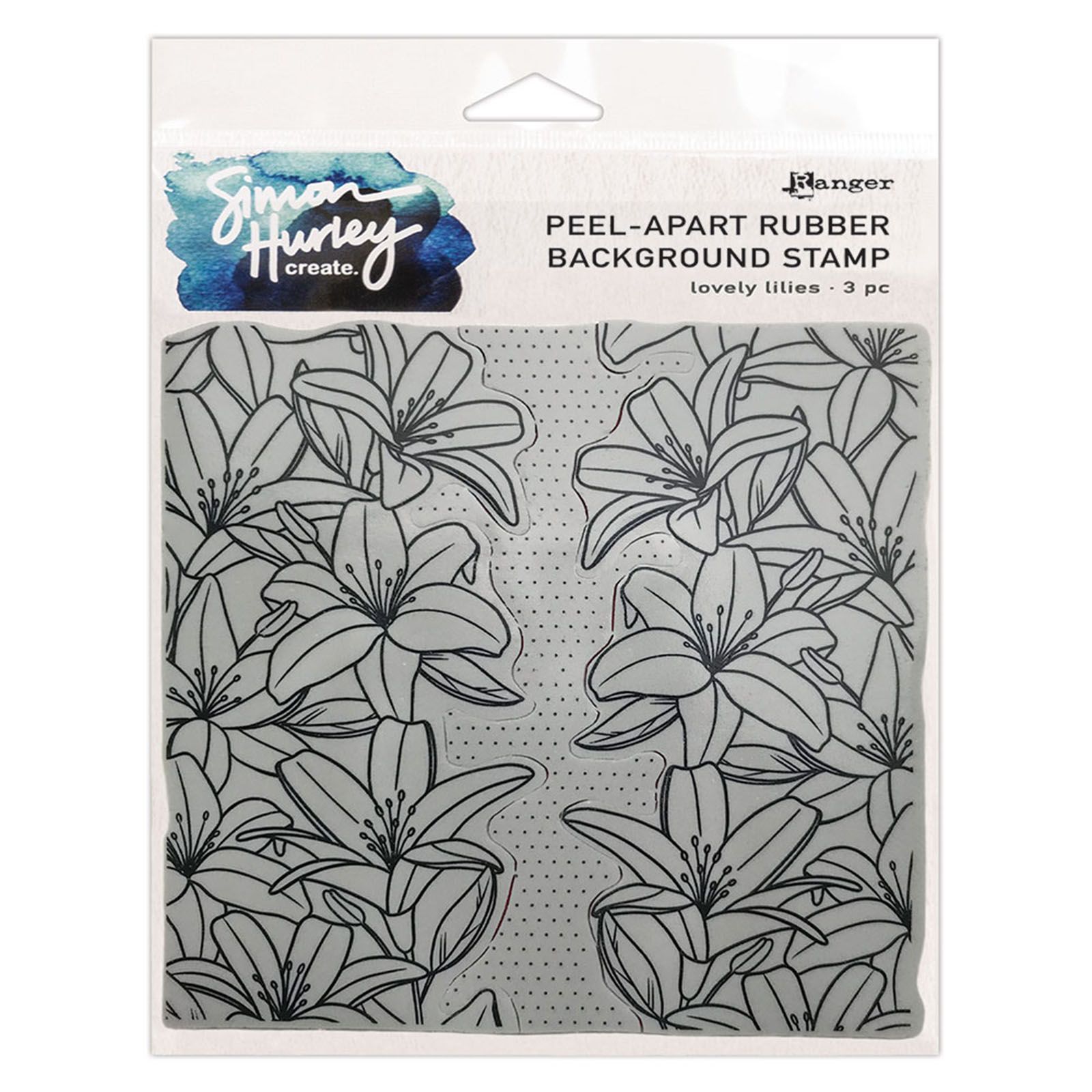 Ranger • Background stamp Lovely lilies