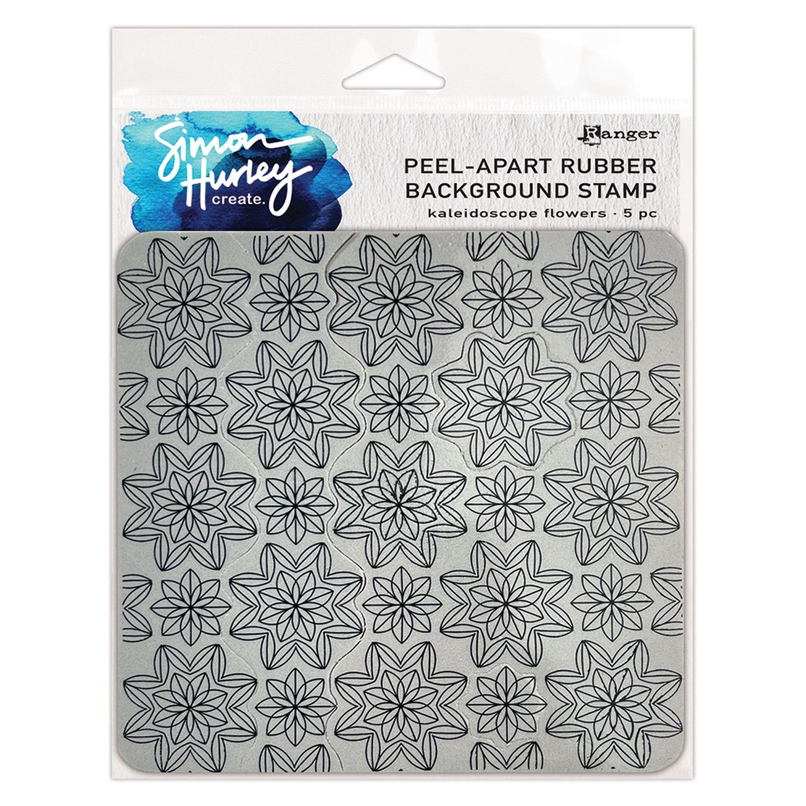 Ranger • Simon Hurley create. Background Stamp Kaleidoscope Flowers