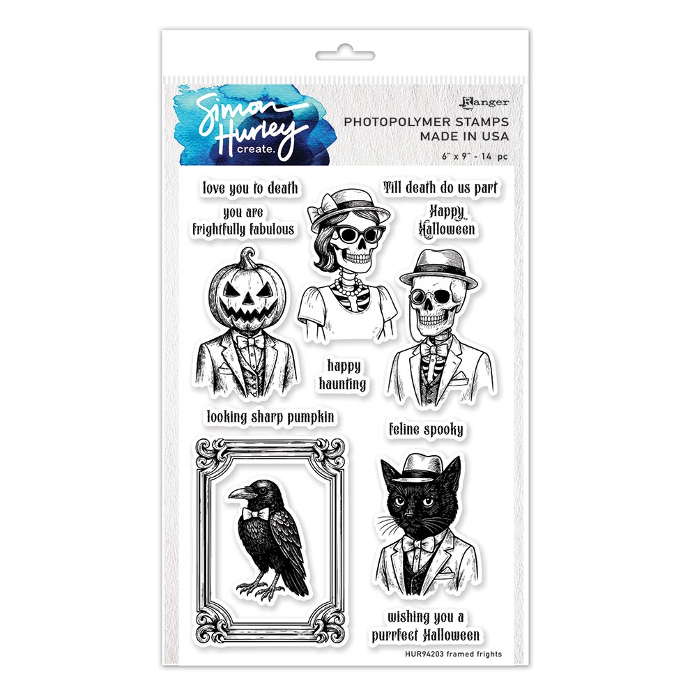 Ranger • Simon Hurley create. Photopolymer Stamps framed frights