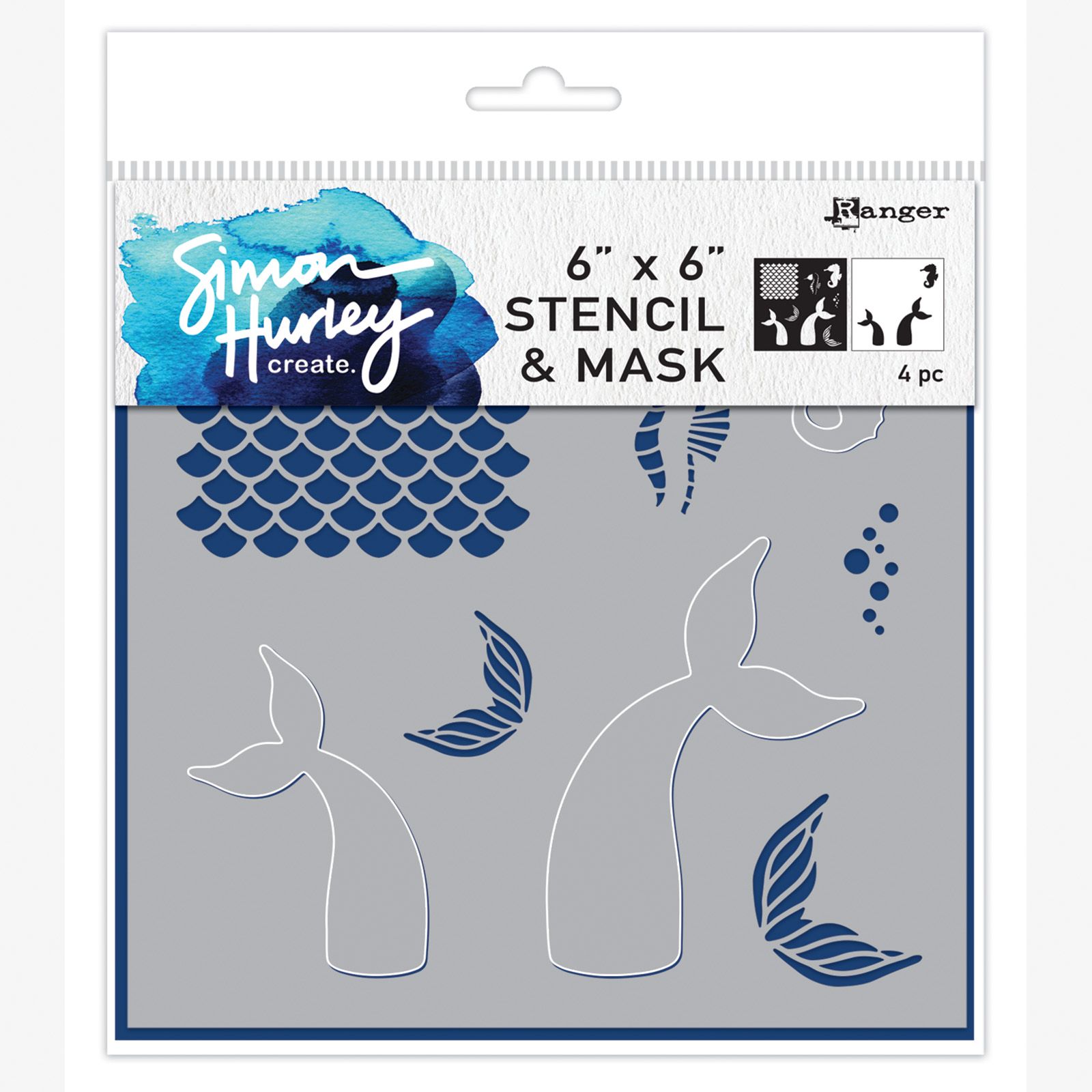 Ranger • Simon Hurley Create. Stencil Mermaid Maker