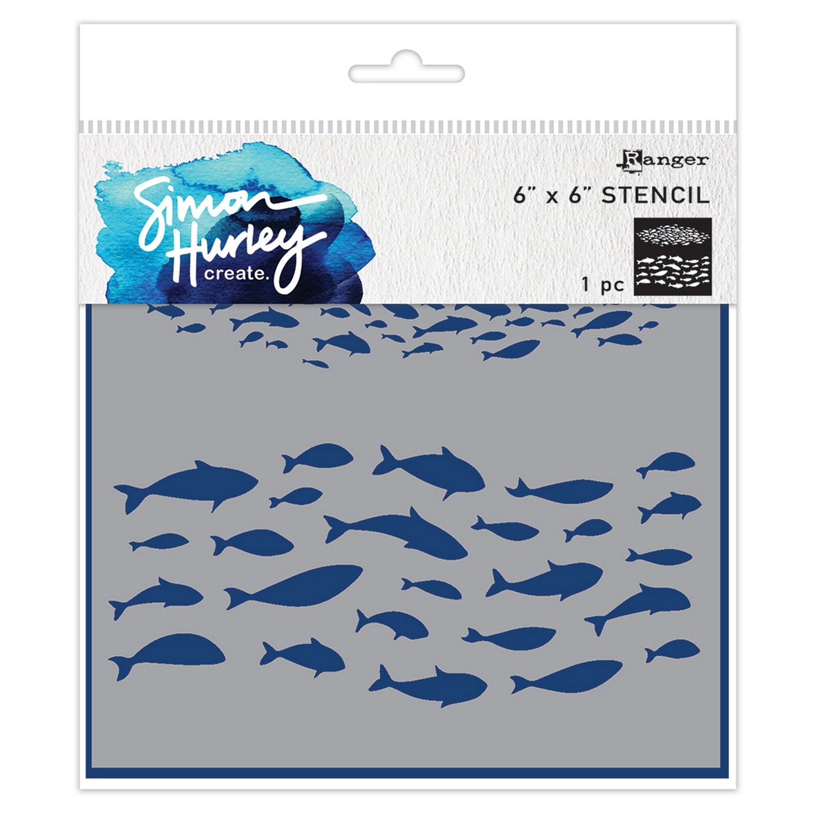 Ranger • Simon Hurley Create.Stencil Fish Frenzy