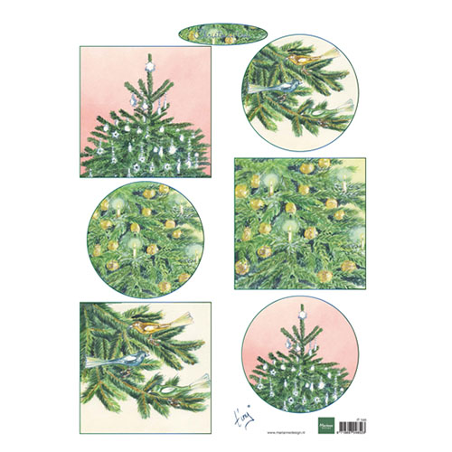 Marianne Design • Cutting Sheet Christmas trees