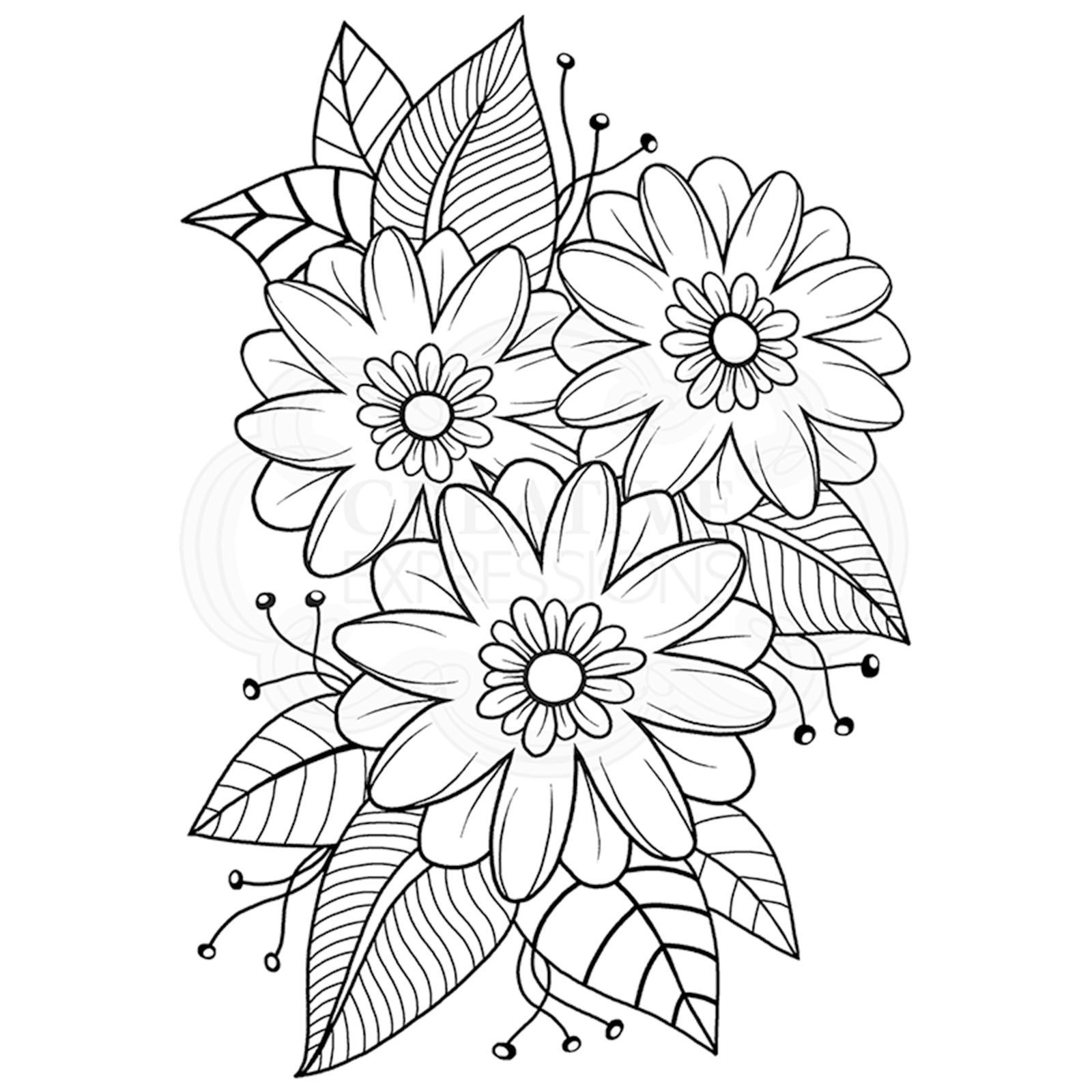 Woodware • Clear singles stamp Passion Flower