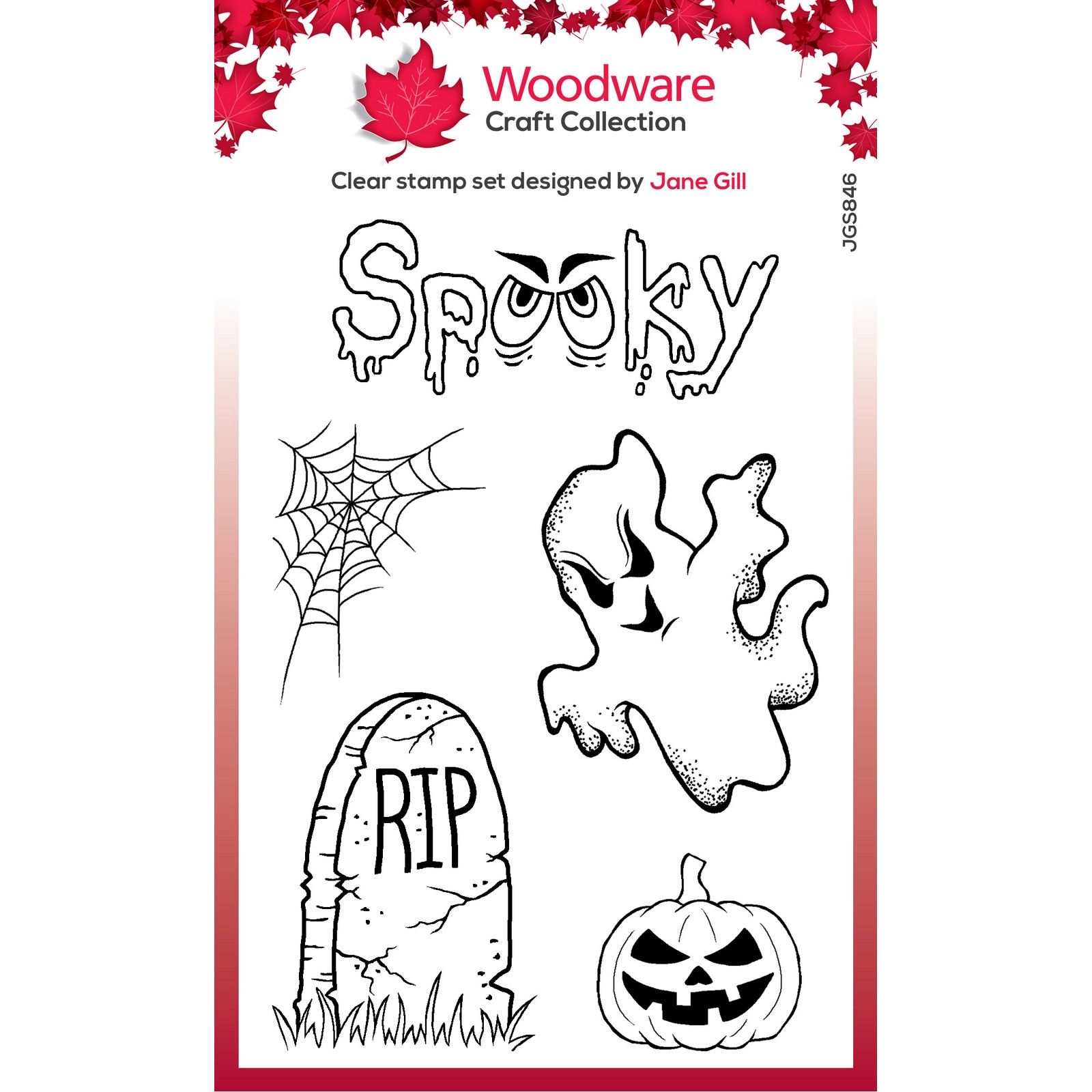 Woodware • Clear Singles Sello Spooky Goings On