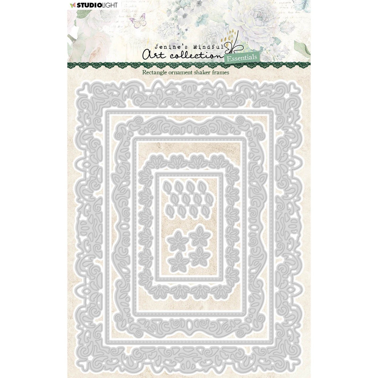 Studio Light • Essentials Cutting Die Rectangle Ornament Frames
