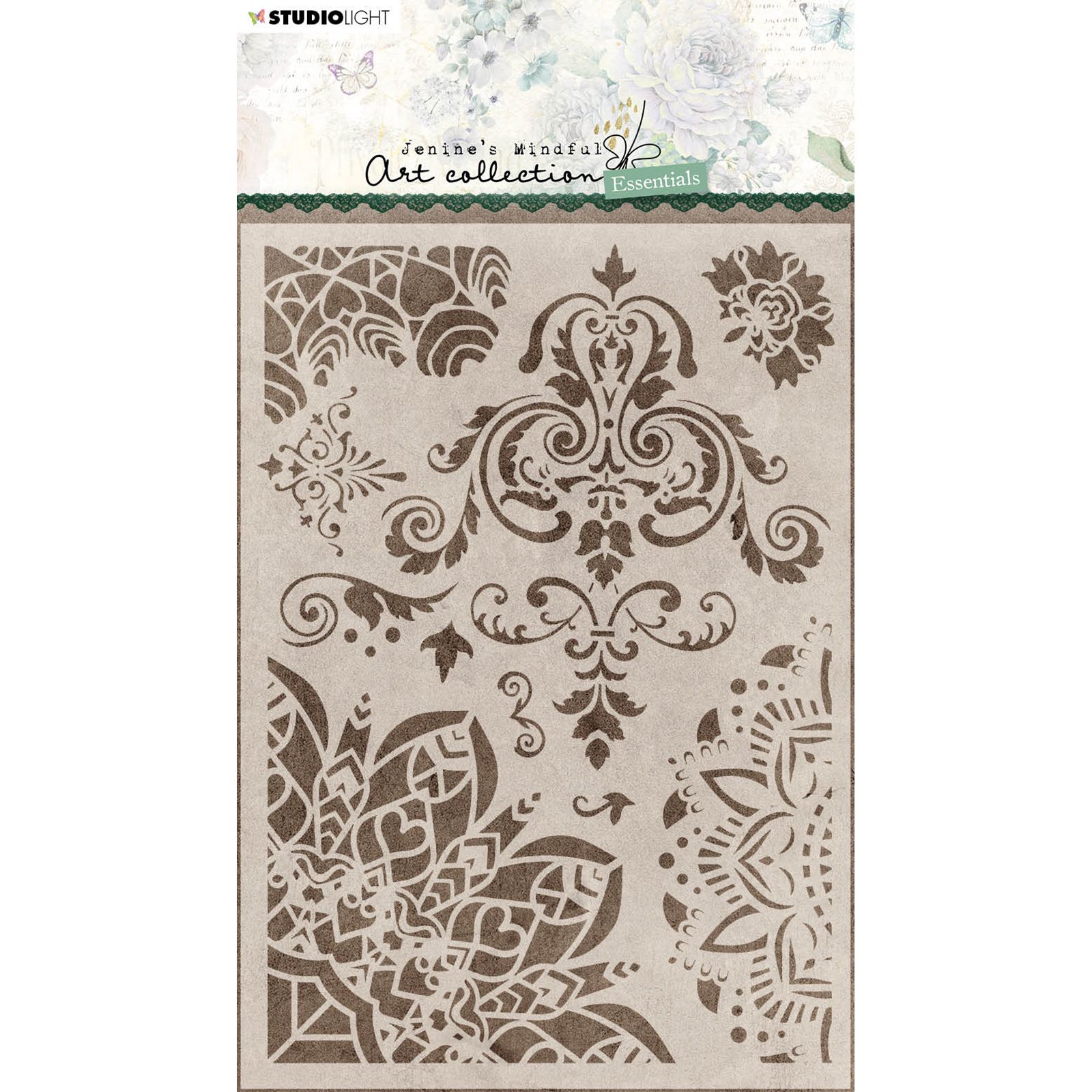 Studio Light • Mask schablone Jenine's mindful art Decorative ornaments nr.41