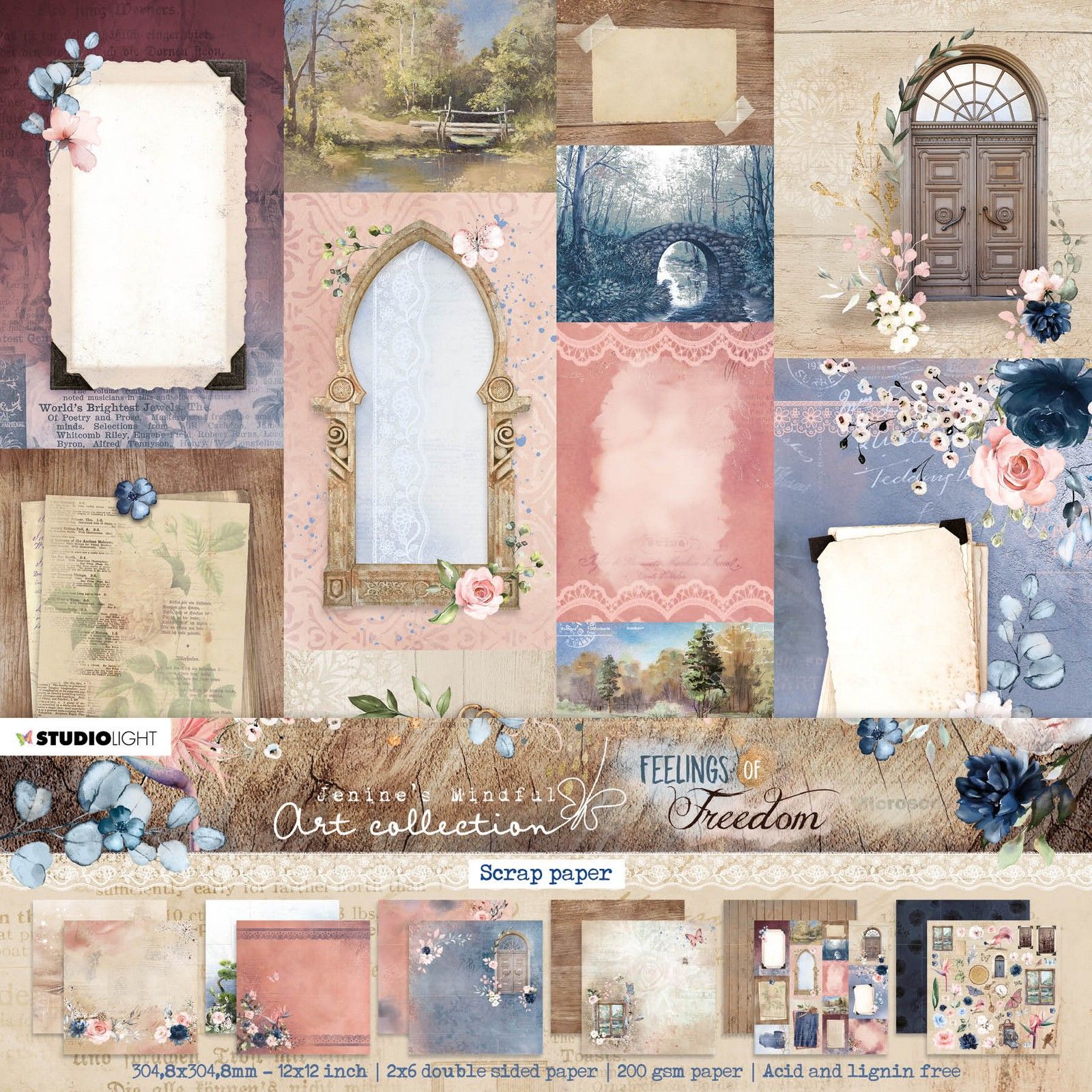 Studio Light • Feelings of Freedom Paper Set Design Paper
