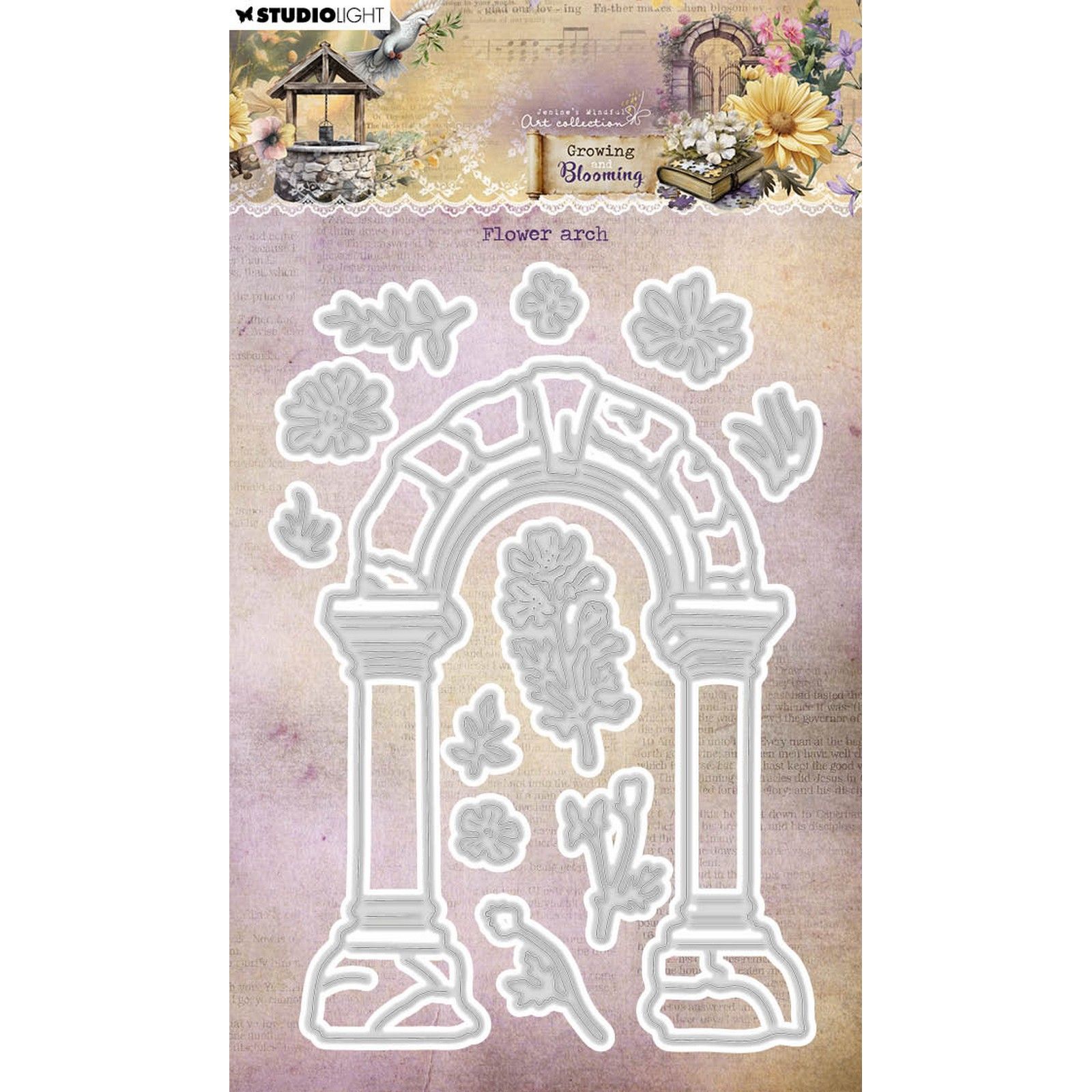 Studio Light • Growing & Blooming Cutting Die Flower Arch