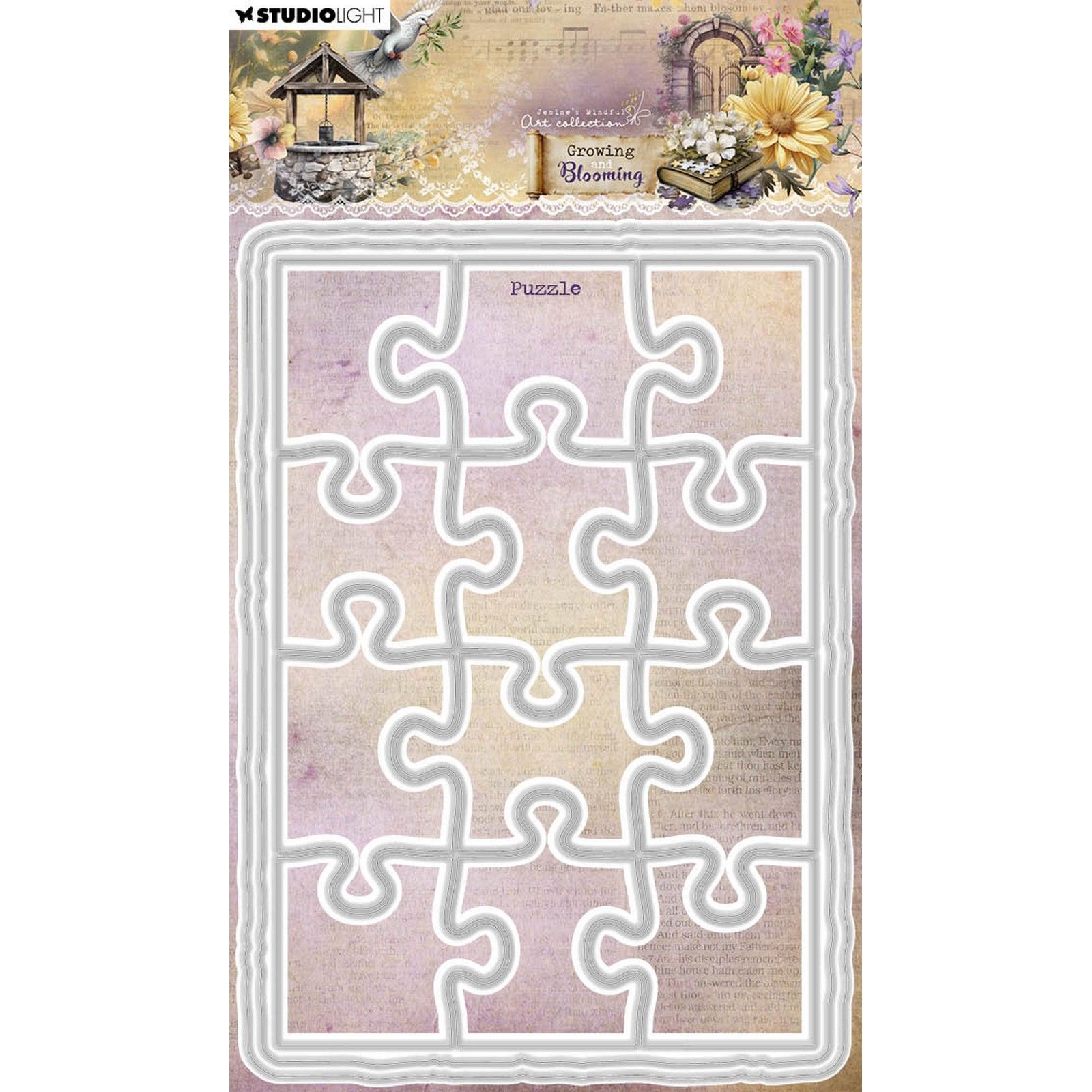 Studio Light • Growing & Blooming Cutting Die Puzzle