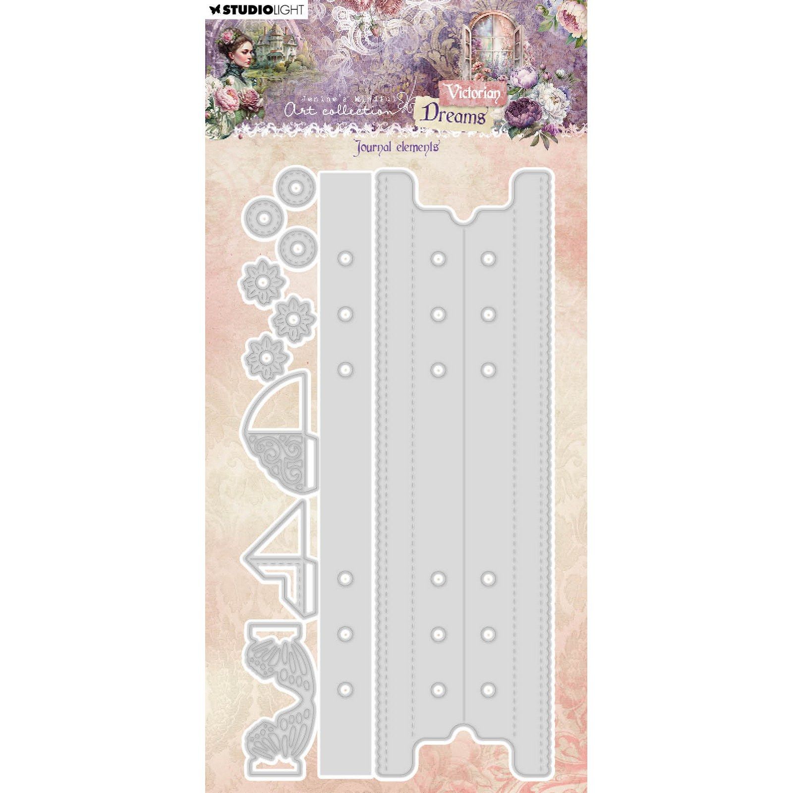 Studio Light • Cutting Die Victorian Dreams Journal Elements