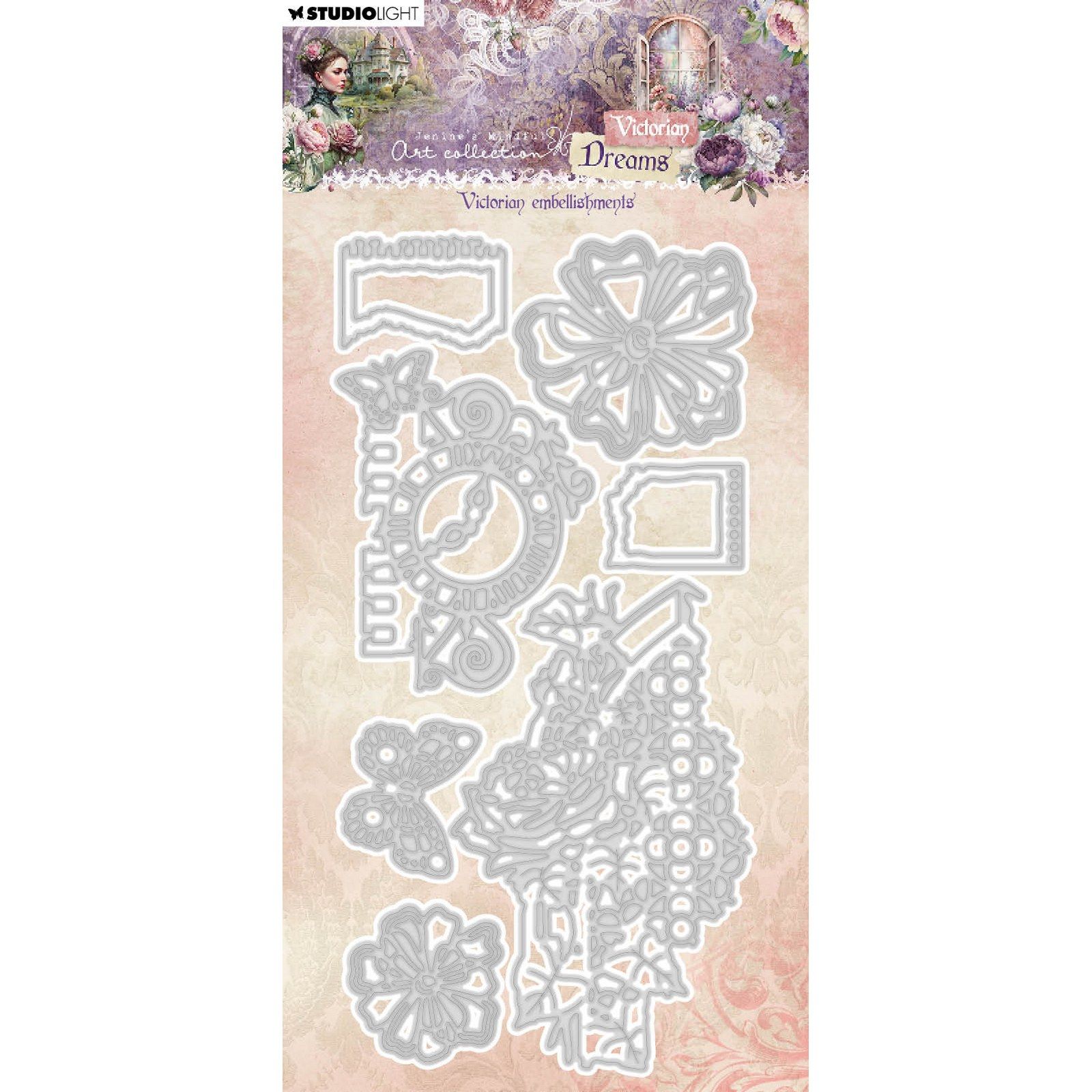 Studio Light • Cutting Die Victorian Dreams Victorian Embellishments