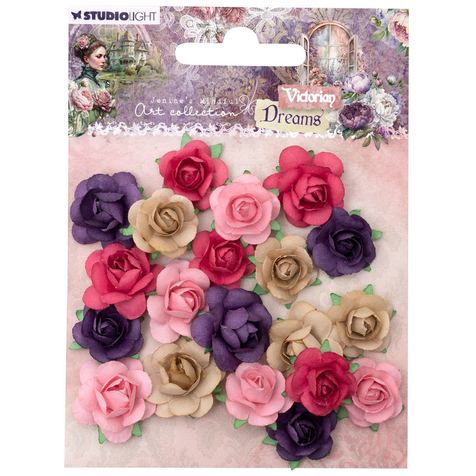 Studio Light • Paper Flowers Victorian Dreams 1,5 & 2cm