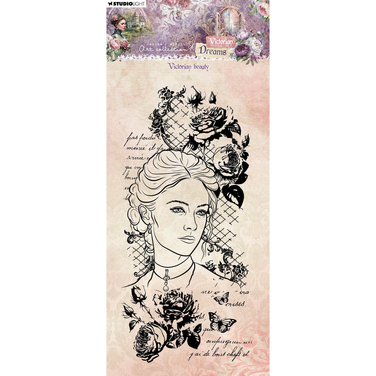 Studio Light • Clear Stamp Victorian Dreams Victorian Beauty