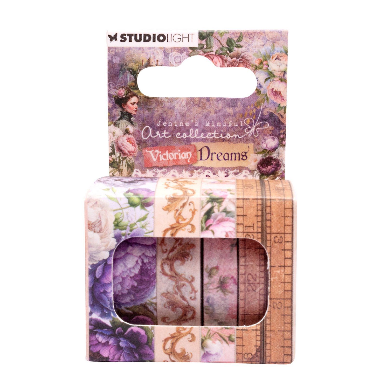Studio Light • Victorian Dreams Washi Tape Flowers & Borders