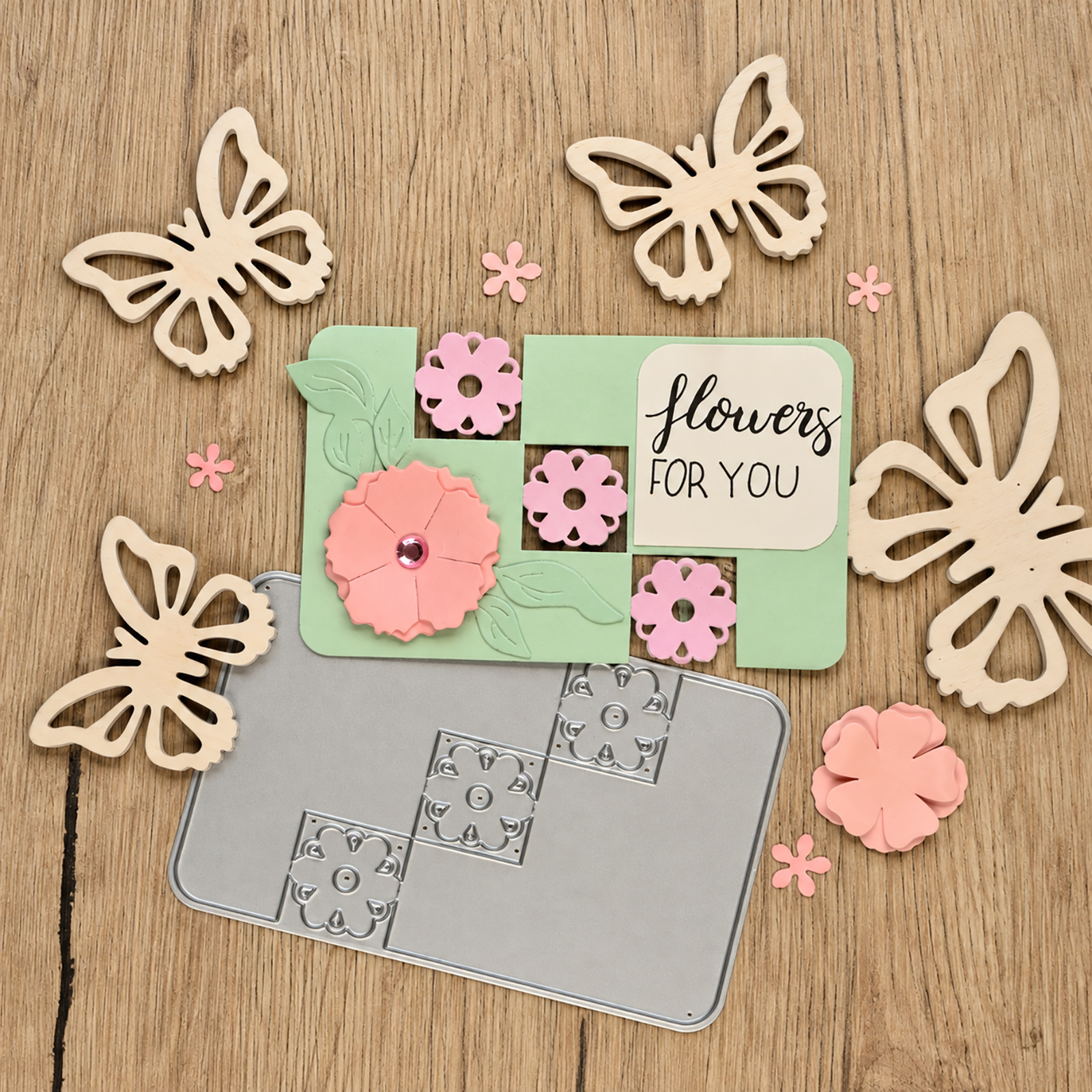Vaessen Creative • Clear Stamps & Dies Set by Katharina Tarta Easter & Halloween 6pcs