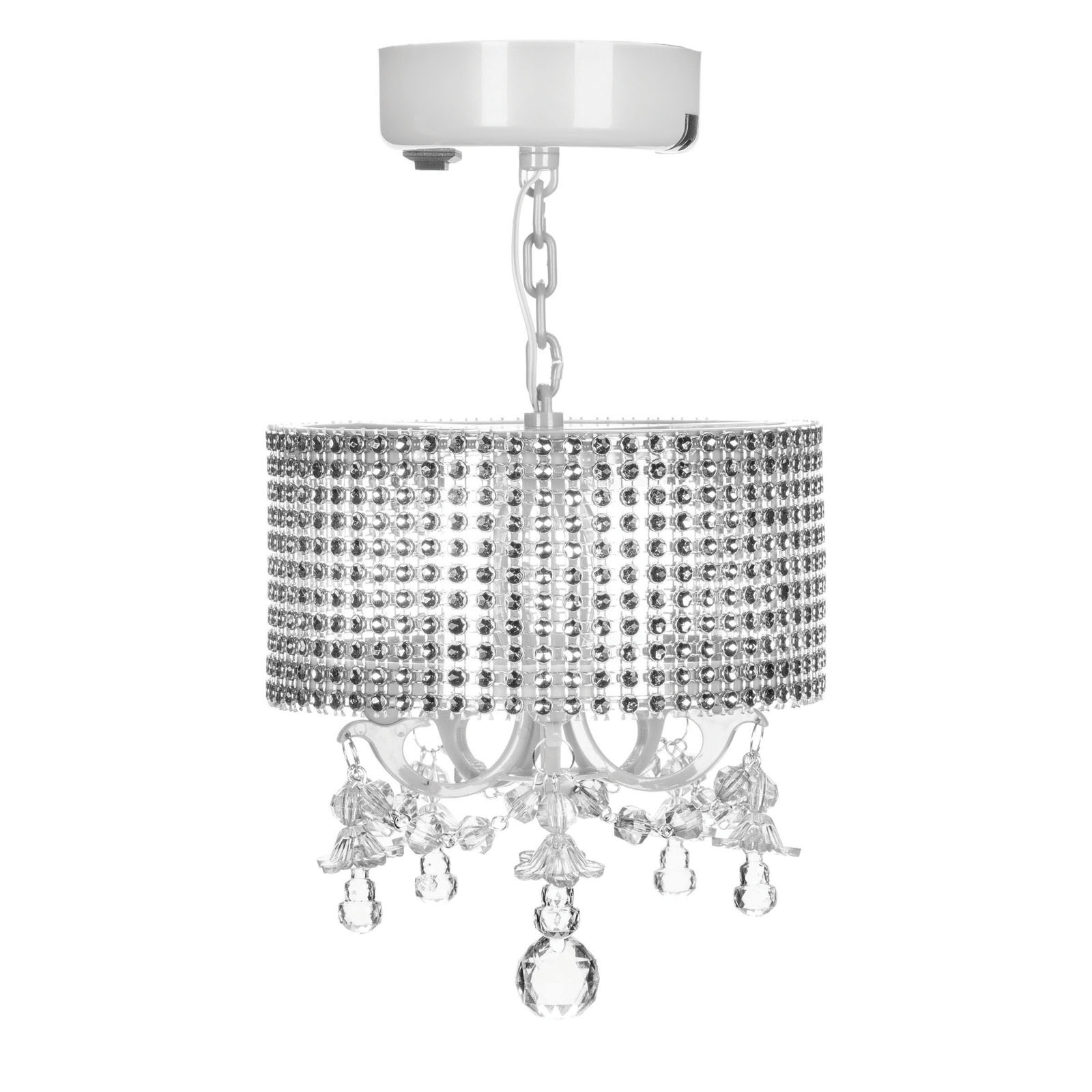 Darice • Lockerlookz Jewel Lamp Clear/White