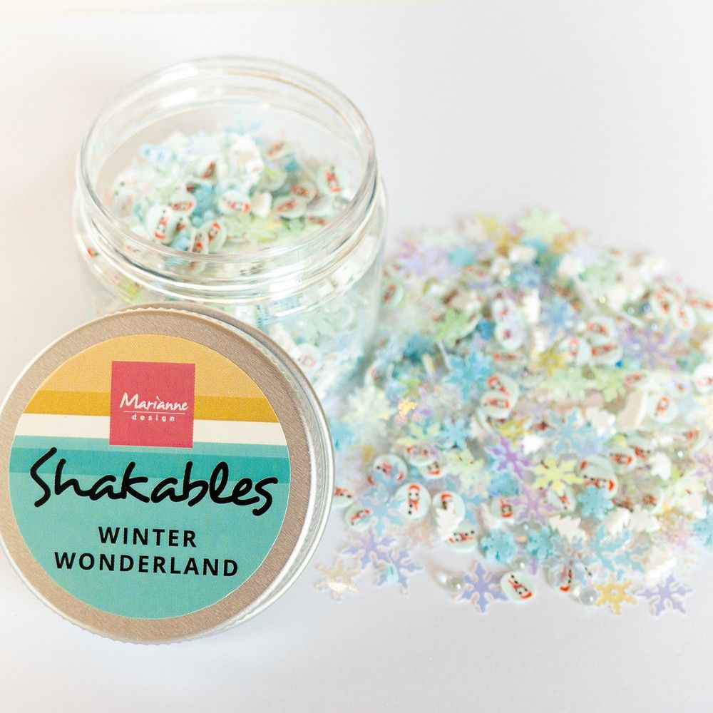 Marianne Design • Decoration Shakables Winter wonderland