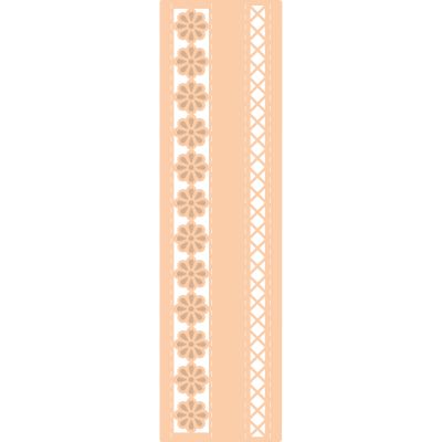 Marianne Design • Creatables Coupe- pochoir d'embossage Anja's Long border