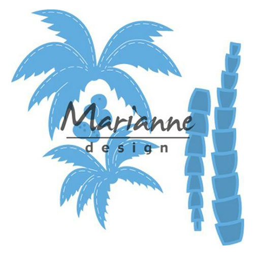 Marianne Design • Creatables cut- embosstencil Palm trees