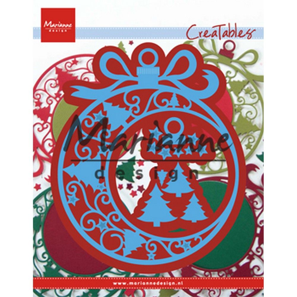 Marianne Design • Creatables Coupe- pochoir d'embossage Christmas ornament