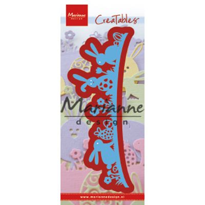 Marianne Design • Creatables Coupe- pochoir d'embossage Bunny border