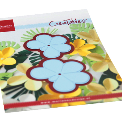 Marianne Design • Creatables snij- embosstencil Plumeria bloem