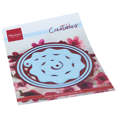 Marianne Design • Creatables snij- embosstencil Ronde doos &