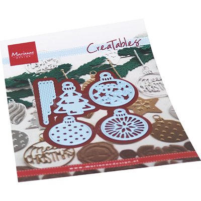 Marianne Design • Creatables Merry Christmas baubles