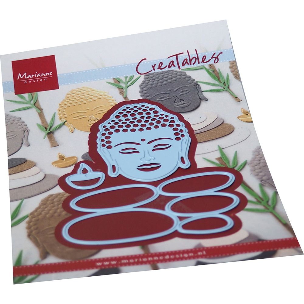 Marianne Design • Creatables snij- embosstencil Buddha & balancing stones