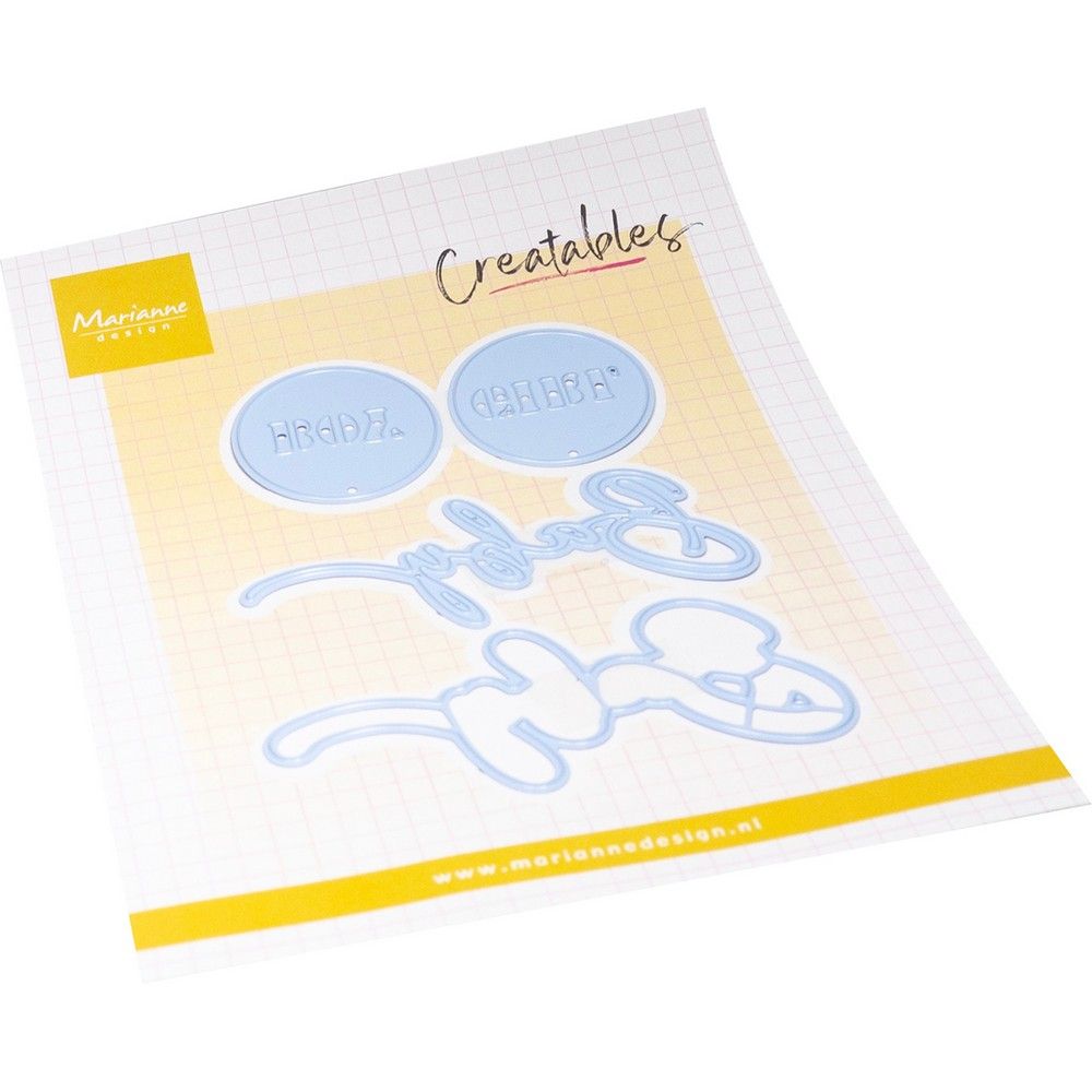 Marianne Design • Creatable Baby Boy & Girl Text