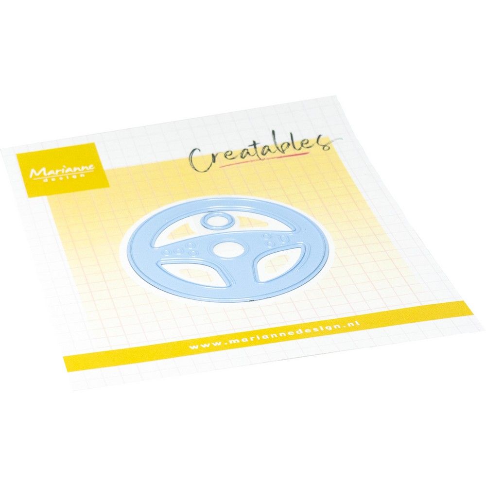Marianne Design • Creatables Steering wheel 2 pieces; 50mm Ø