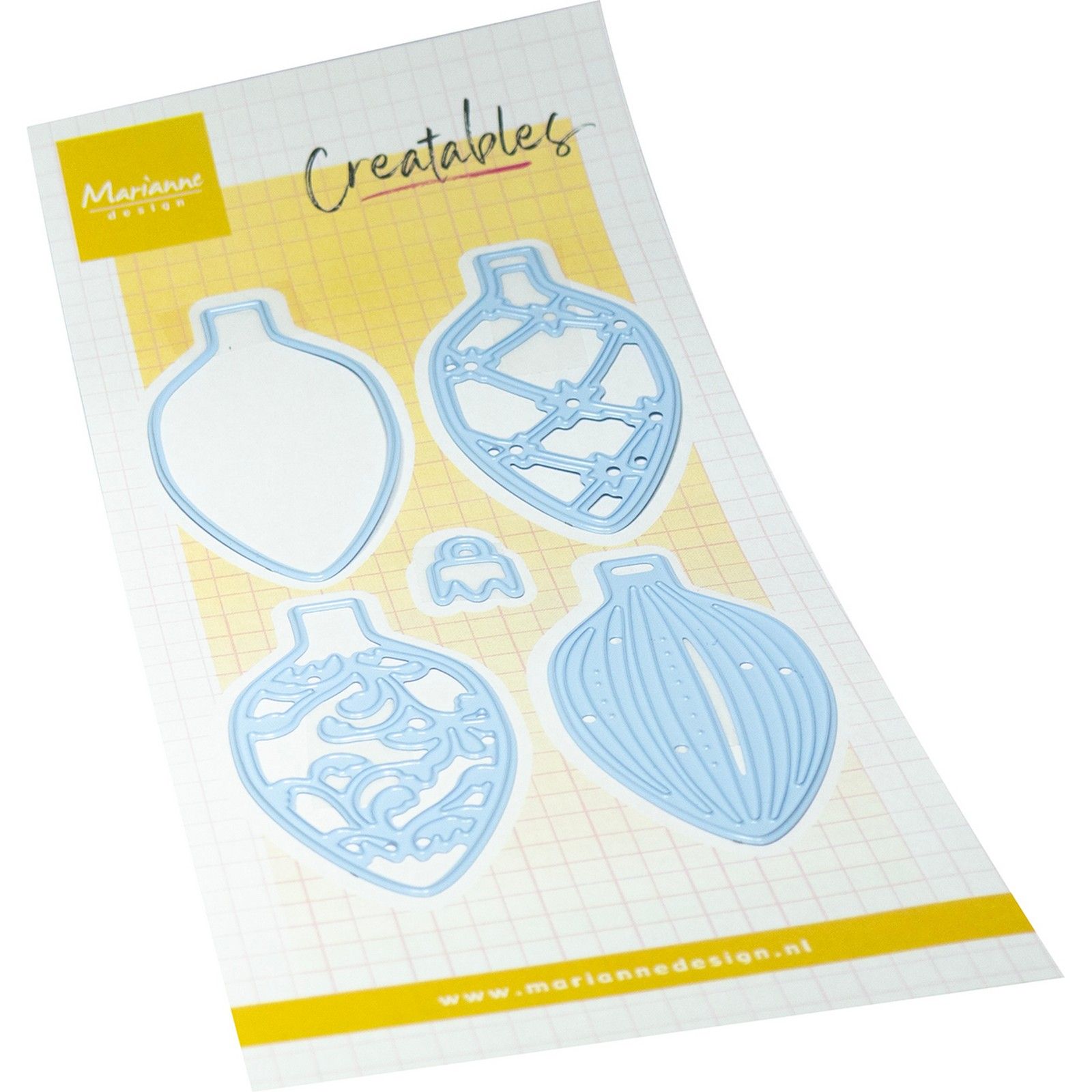 Marianne Design • Creatables Christmas baubles oval