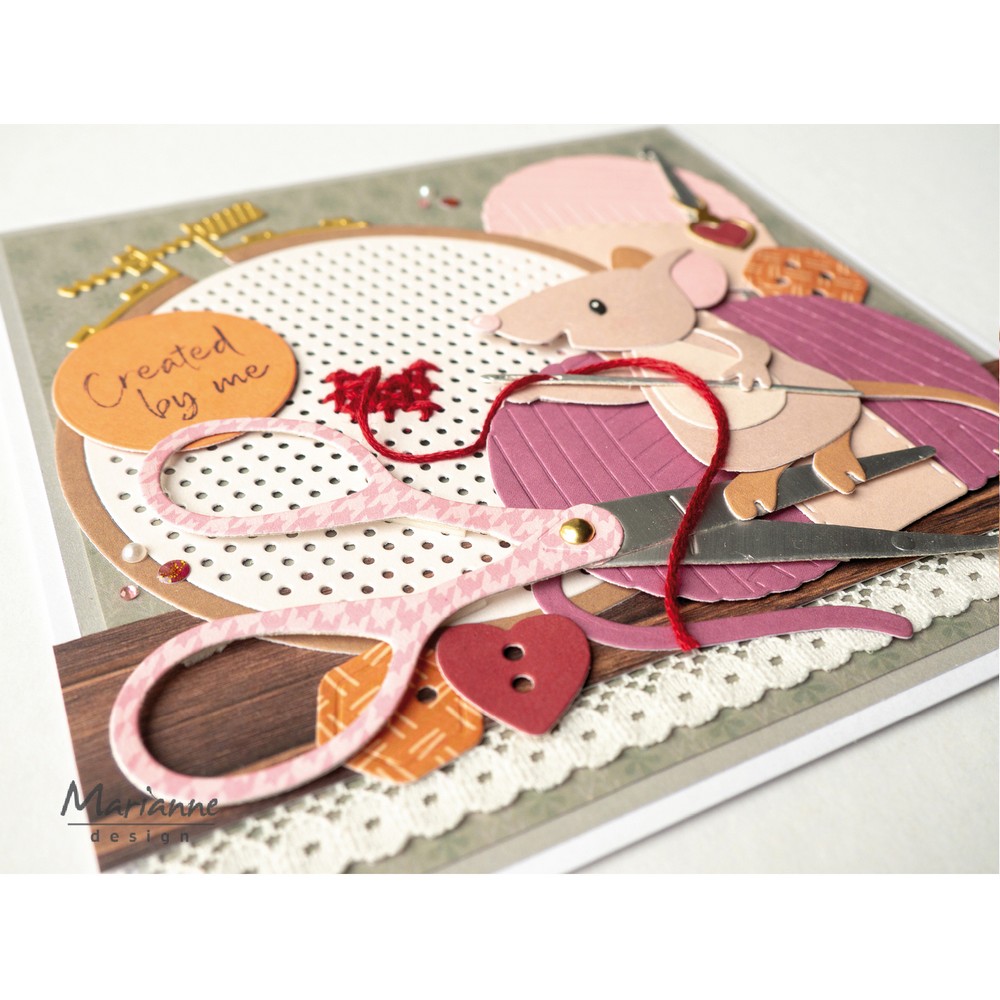 Marianne Design • Creatables Yarn 170 x 120 mm