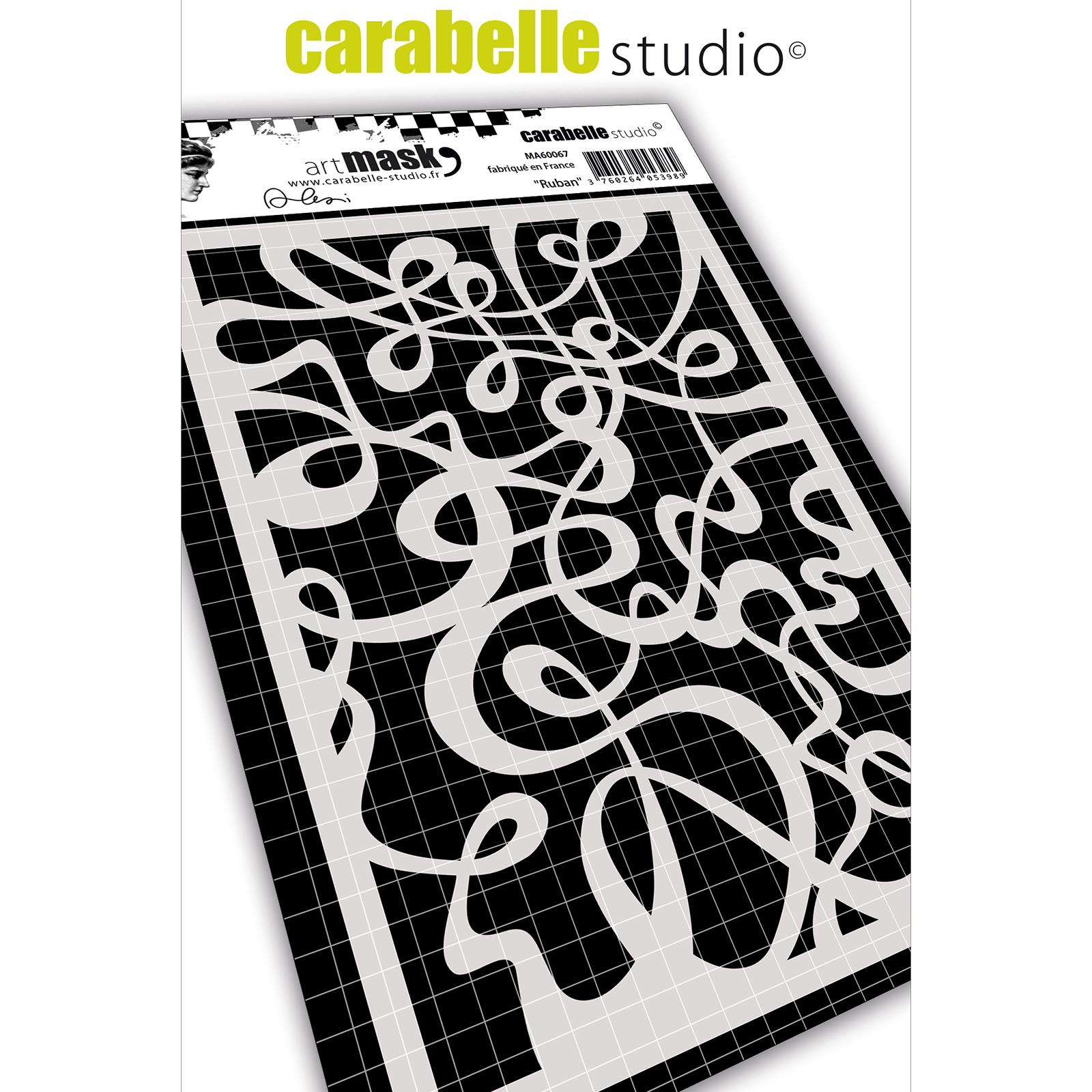 Carabelle Studio • Masque 10,5x14,8cm Ruban By Alexi