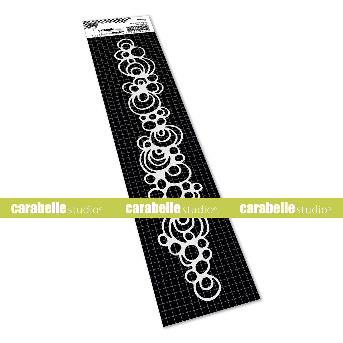 Carabelle Studio • Mask edge stencil Bubbles
