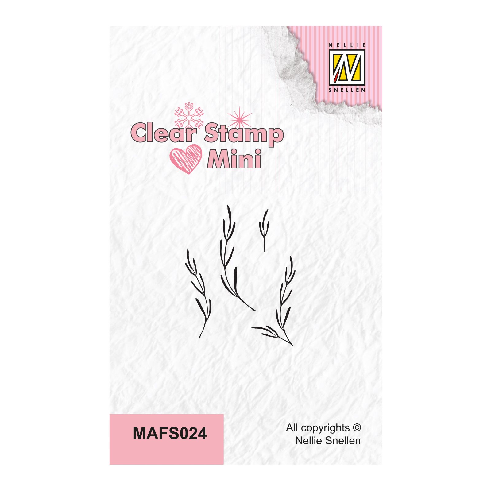 Nellie's Choice • Mini Clear Stamps Willow Branch