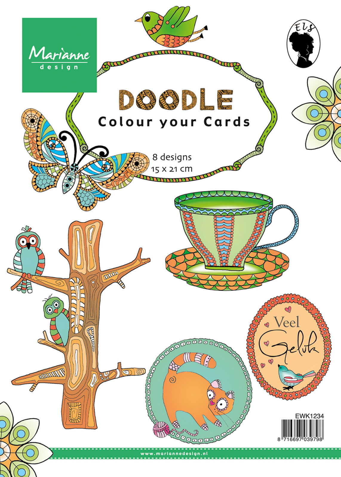 Marianne Design • Doodle cards