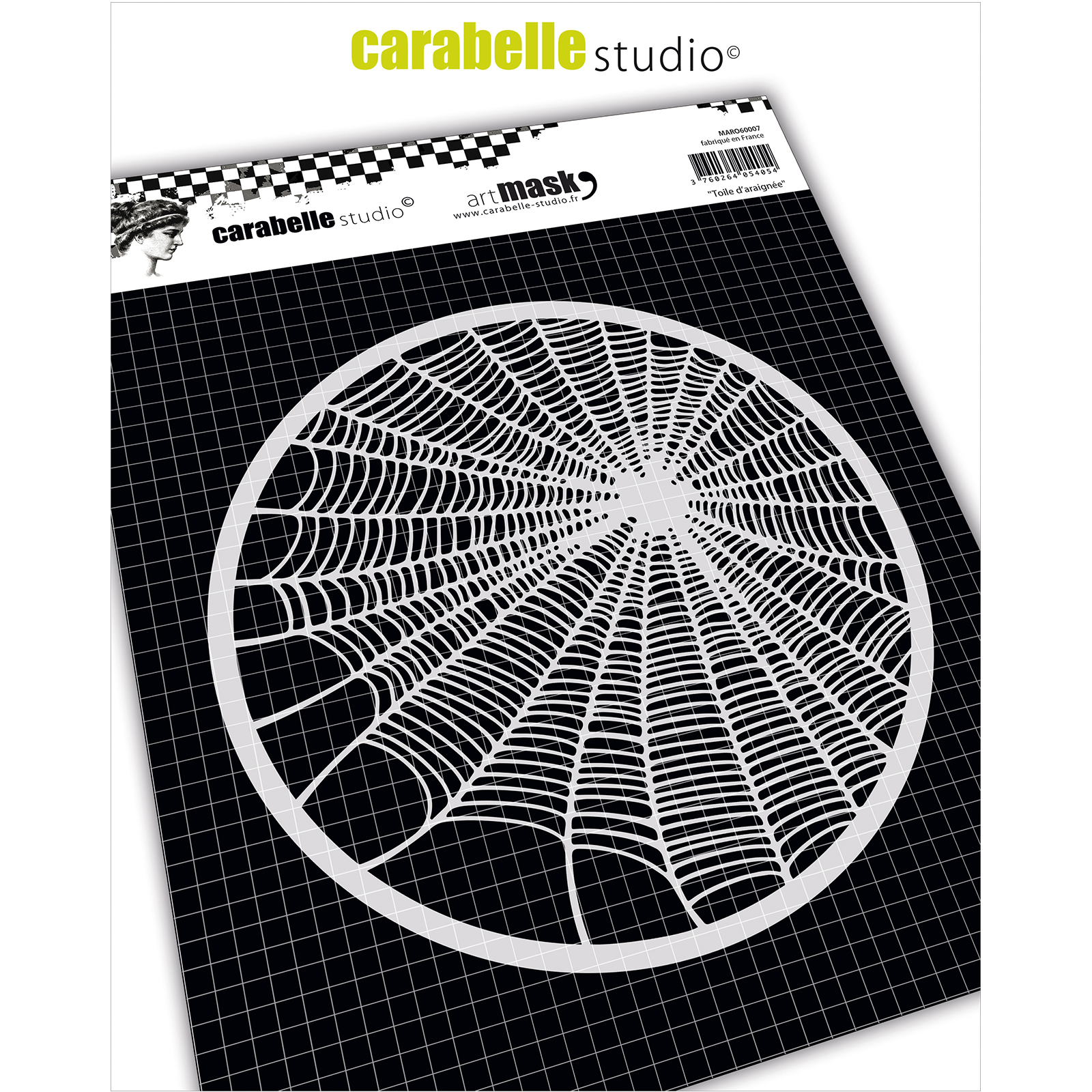 Carabelle Studio • Masque Round 15,2cm Toile D'Araignee