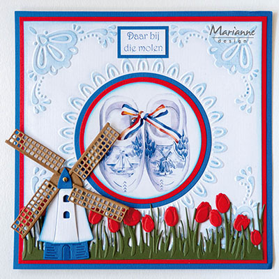 Marianne Design • Foglio di taglio Mattie's mooiste Dutch 1pc