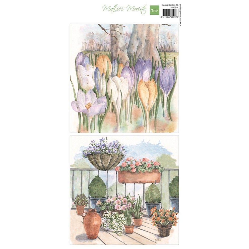 Marianne Design • Decoupage Mattie's Mooiste Spring Garden XL