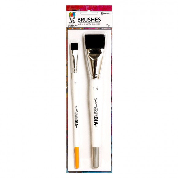 Ranger • Dina Wakley Bristle brush set 2pcs