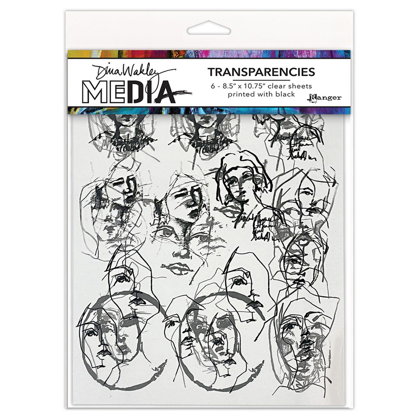 Ranger • Dina Wakley MEdia Transparencies Tinies Set 1