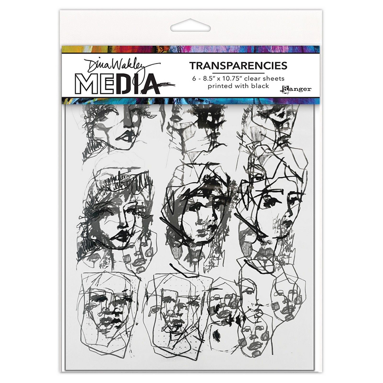 Ranger • Dina Wakley MEdia Transparencies Tinies Set 2