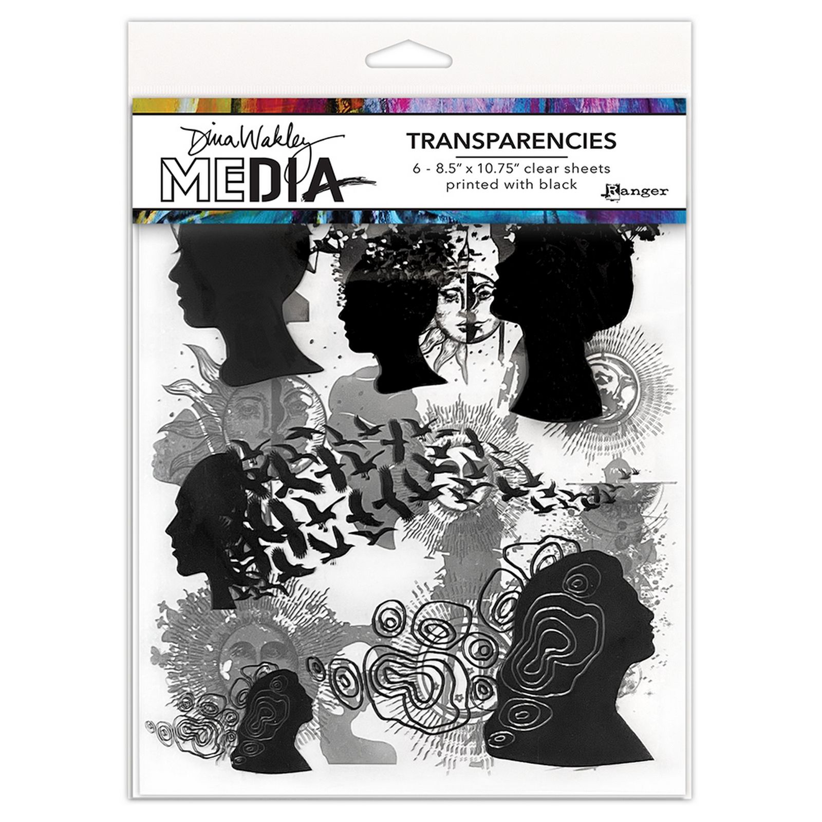 Ranger • Dina Wakley MEdia Transparencies Focals Set 1